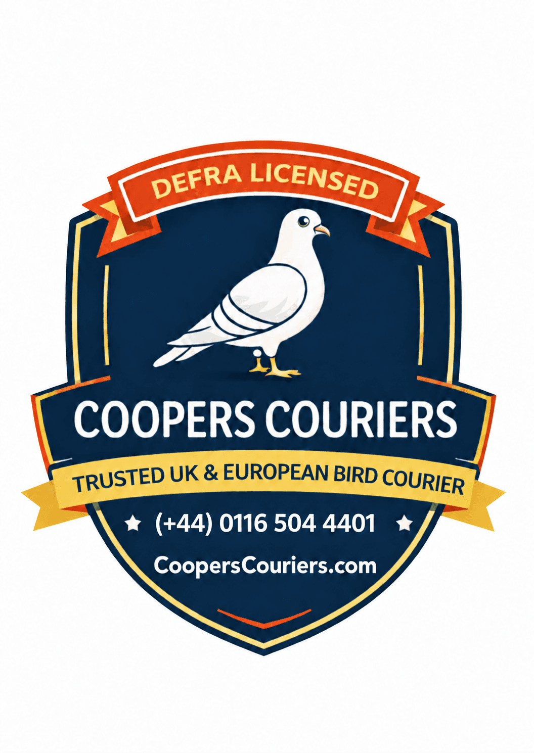 Coopers Couriers — DEFRA licensed bird courier